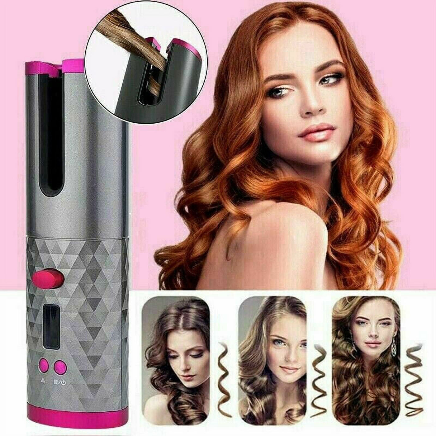Cordless Automatic Curler