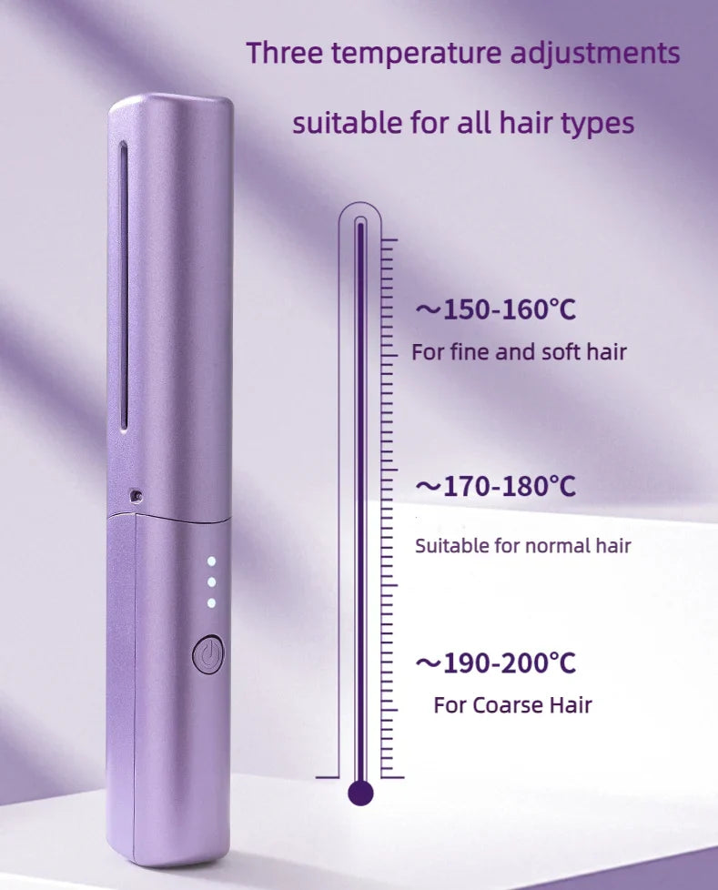 Portable Hair Straightener Comb