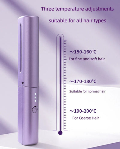 Portable Hair Straightener Comb