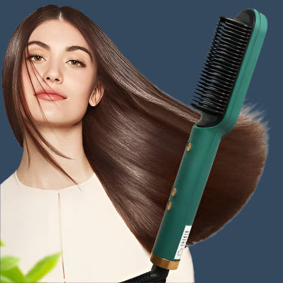 Electric Hair Straightener Brush Maxum
